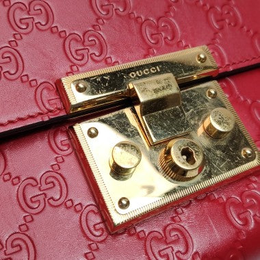 PrelovedGucci PadlockSmallGucci SignatureRed30*19*10cm10109