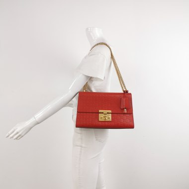 PrelovedGucci PadlockSmallGucci SignatureRed30*19*10cm10109