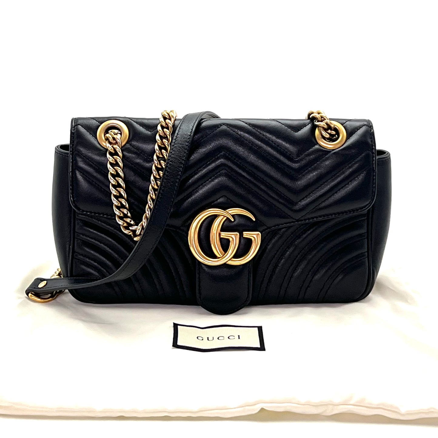 GUCCI Marmont 26Black Bag26*15*7cm
3102607295633