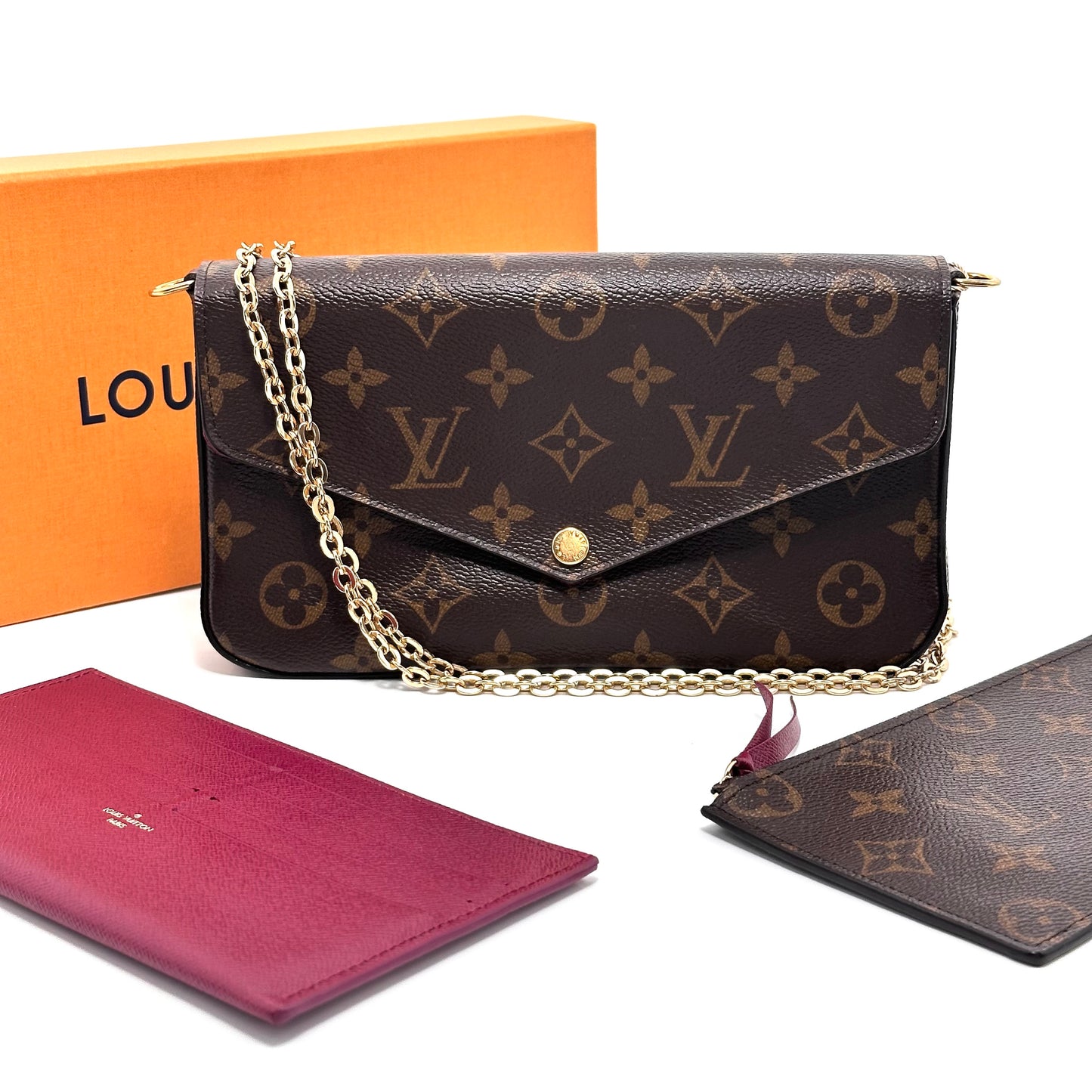 LV Felicie Pochette 21*12*3cm
3042606030427