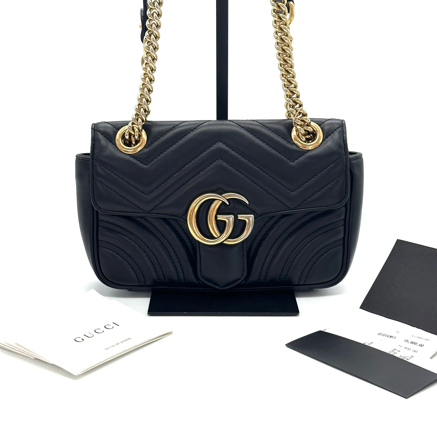 GUCCI Marmont 22Black Bag22*14*6
3062606274898