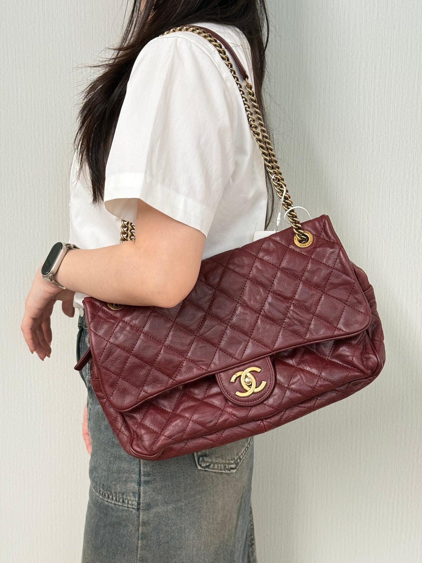 CHANEL CF Bag 31*17*8cm
3102607234777