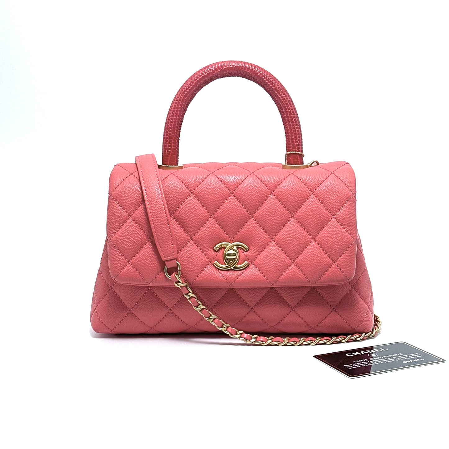 CHANEL Cocohandle Small Bag23*14*9cm
3032607305700