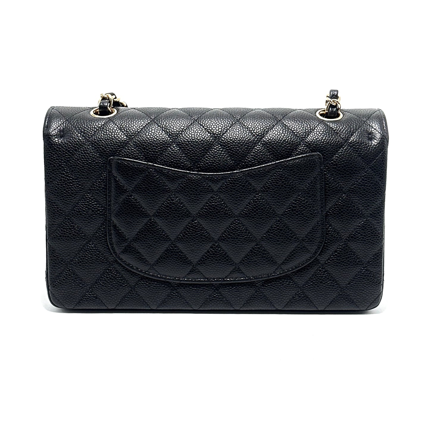 CHANEL CF Medium Caviar Black 25*15*6.5cm
X012607305717