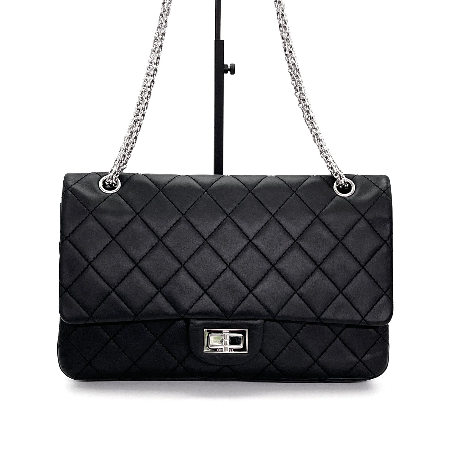 CHANEL 2.55 Large Black 31*20*10cm
3102607234776