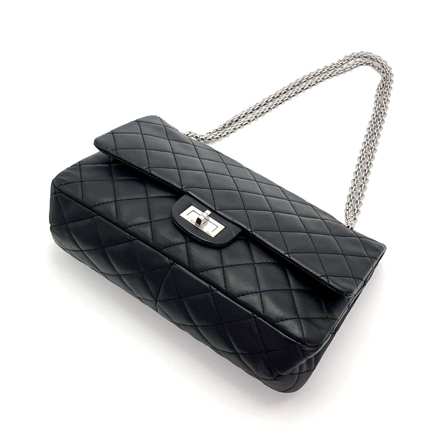 CHANEL 2.55 Large Black 31*20*10cm
3102607234776