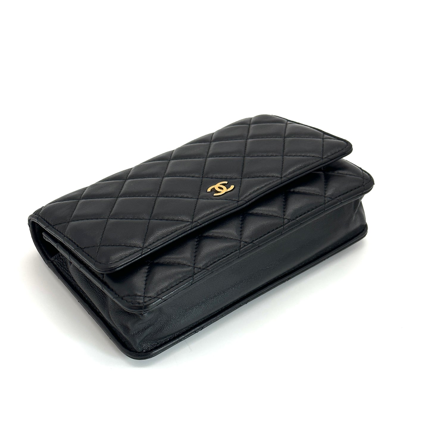 CHANEL woc Black Lambskin 19*12*4cm
3022607224566