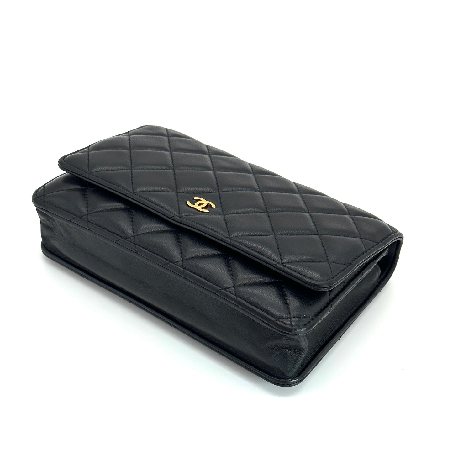 CHANEL woc Black Lambskin 19*12*4cm
3022607224566
